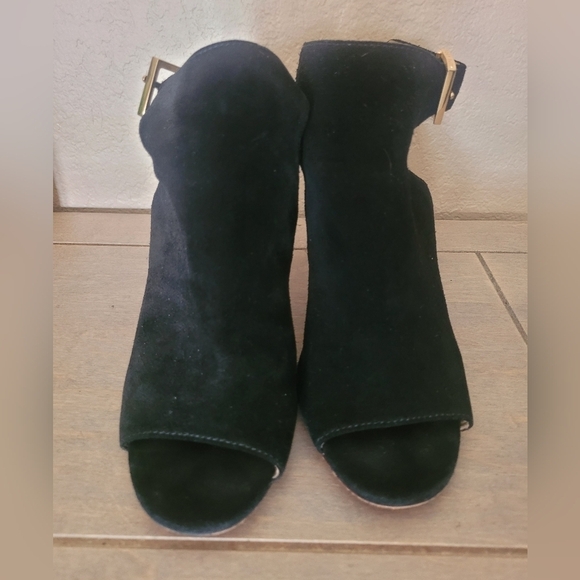 Tory Burch Britannia Tuxedo Suede Bootie - Picture 12 of 15